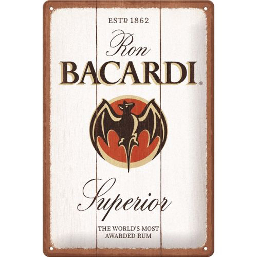 Nostalgic-Art Bacardi Medium Sign (20x30cm)