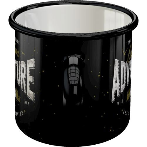 Nostalgic-Art Outdoor Adventure Enamel Mug