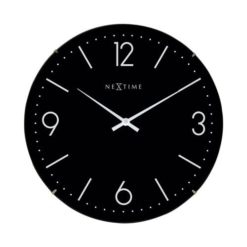 NeXtime Basic Dome Hanging Analogue Wall Clock 35cm