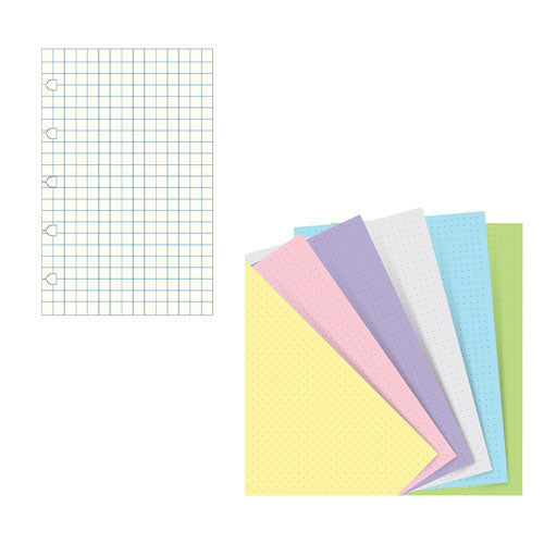 Filofax Pastel Pocket Notebook Refill 60pk