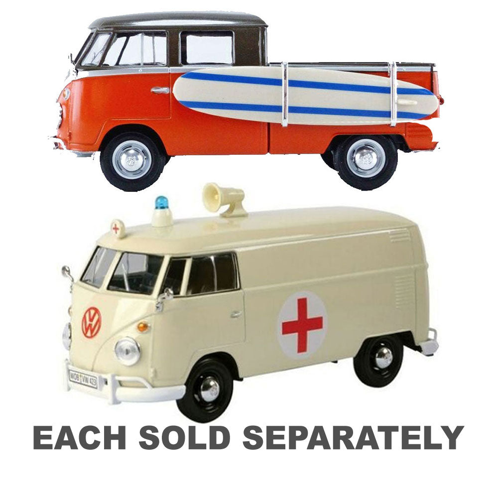 Type 2 VW 1:24 Scale Delivery Van Model