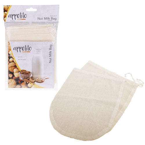 Appetito Nut Milk Bag (Set of 2)