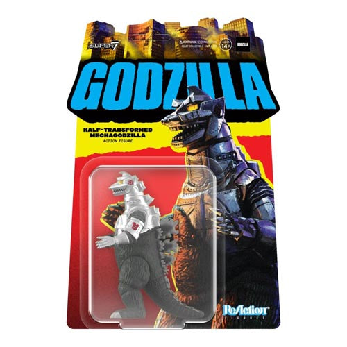 Toho Half-Transformed Mechagodzilla Reaction 3.75" Figure