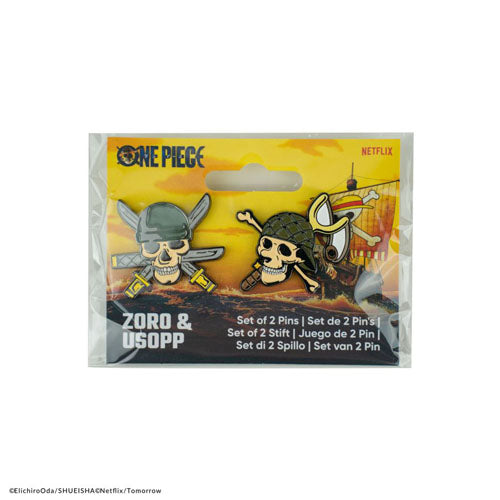 One Piece 2023 Zoro & Usopp Set of 2 Pins