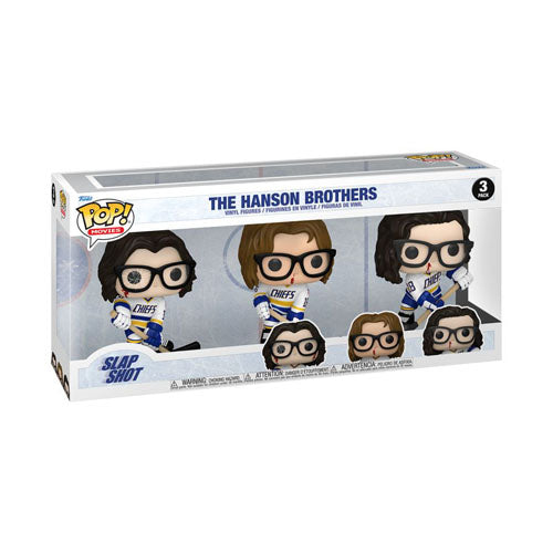 Slap Shot The Hansons Pop! Vinyl 3-Pack