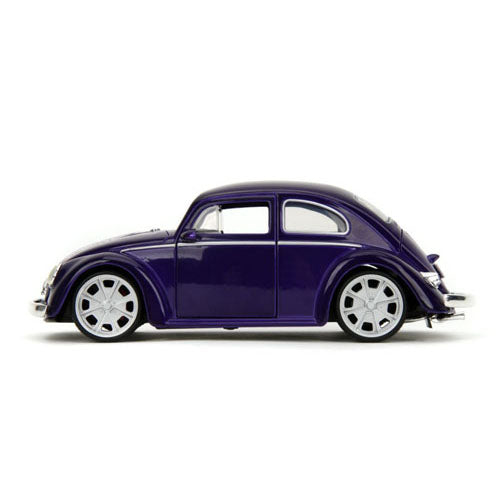 Wednesday TV VW Beetle with Wednesday 1:24 Scale Vehicle