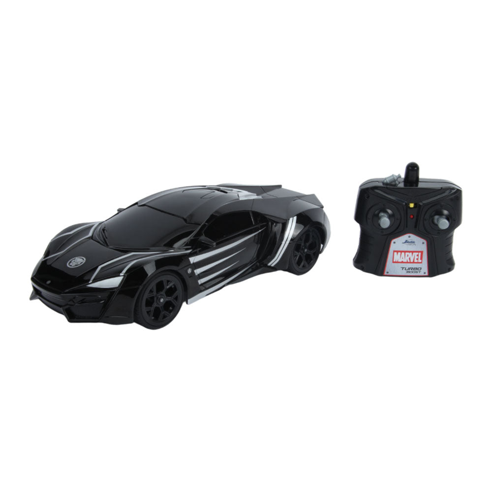 Marvel Comics Lykan Hypersport Black Panther 1:16 R/C Car