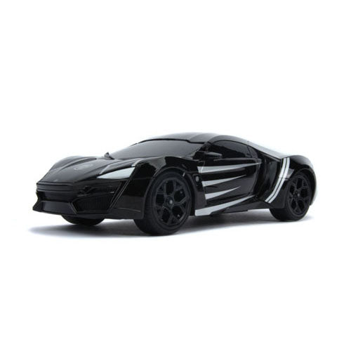 Marvel Comics Lykan Hypersport Black Panther 1:16 R/C Car