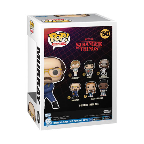 Stranger Things Murray Bauman with Flamethrower Pop! Vinyl