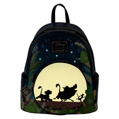 Lion King 30th Anniv Hakuna Matata Silhouette Mini Backpack