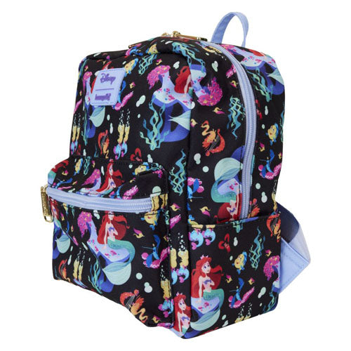 Little Mermaid 35th Anniv Life Is The Bubbles Nylon Backpack