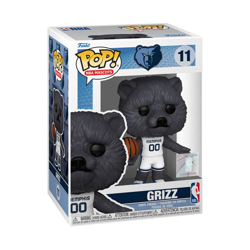 NBA: Mascots Memphis Grizz Pop! Vinyl