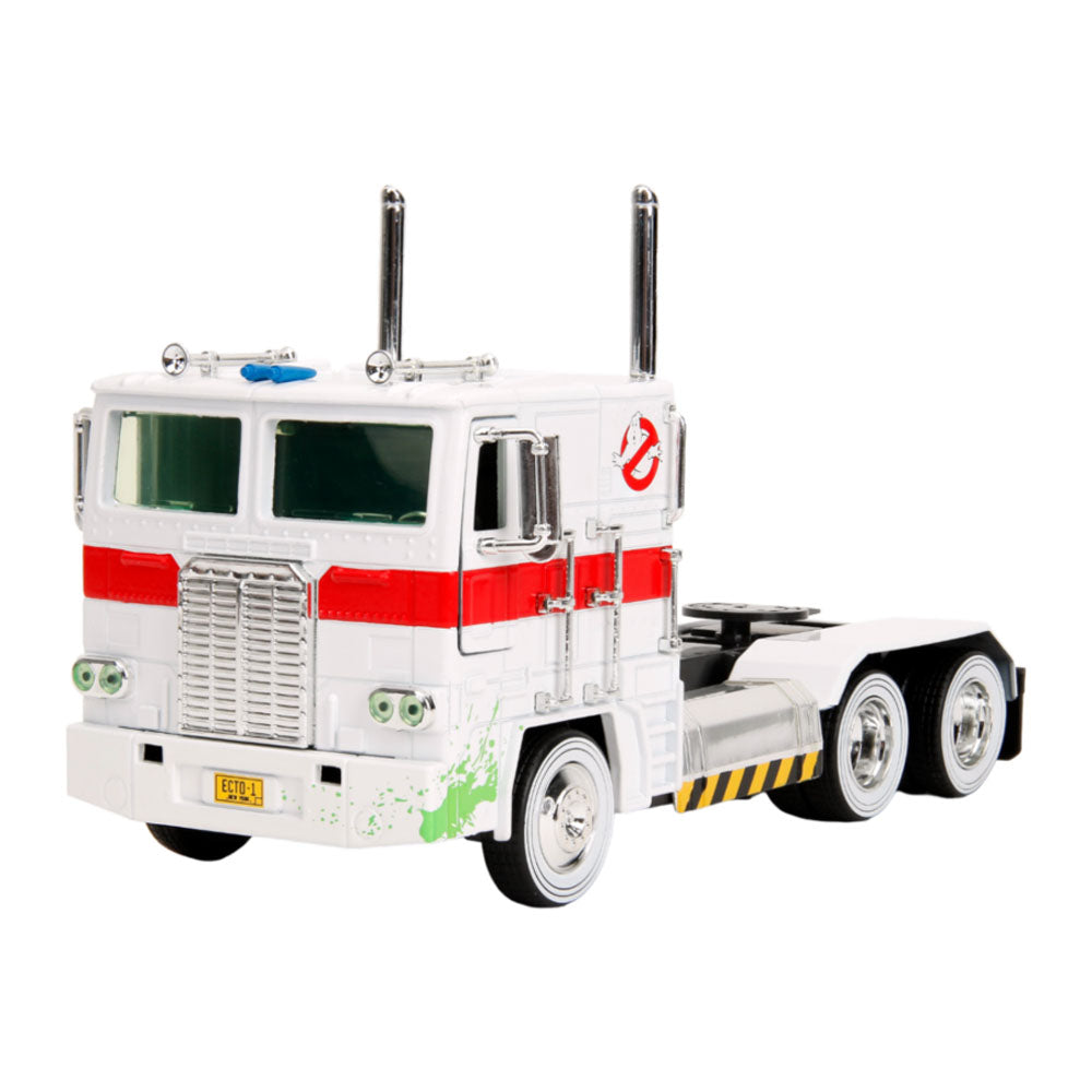 Optimus Prime X Ghostbusters Ecto-1 Mash-up 1:24 Vehicle