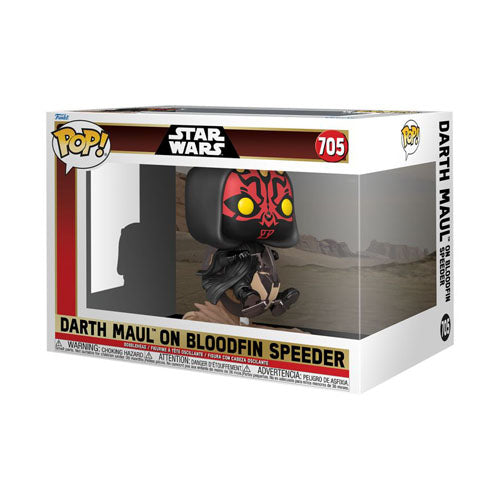 Phantom Menace 25th Anniv Darth Maul on Bloodfin Pop! Ride