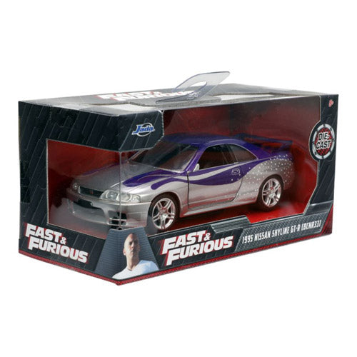 Fast & Furious 1995 Nissan Skyline GT-R R33 1:32 Scale