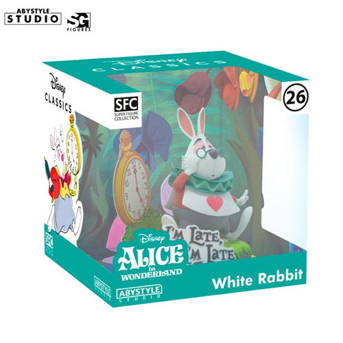 Alice in Wonderland Lapin Blanc "White Rabbit" 1:10 Figure