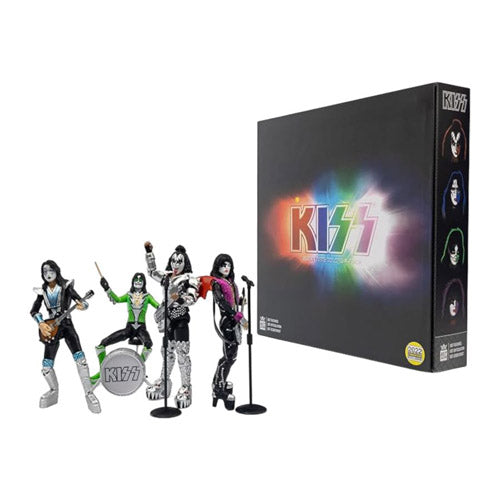 Kiss The Band Vegas Outfits 4-Pack BST AXN 5" Figure Set