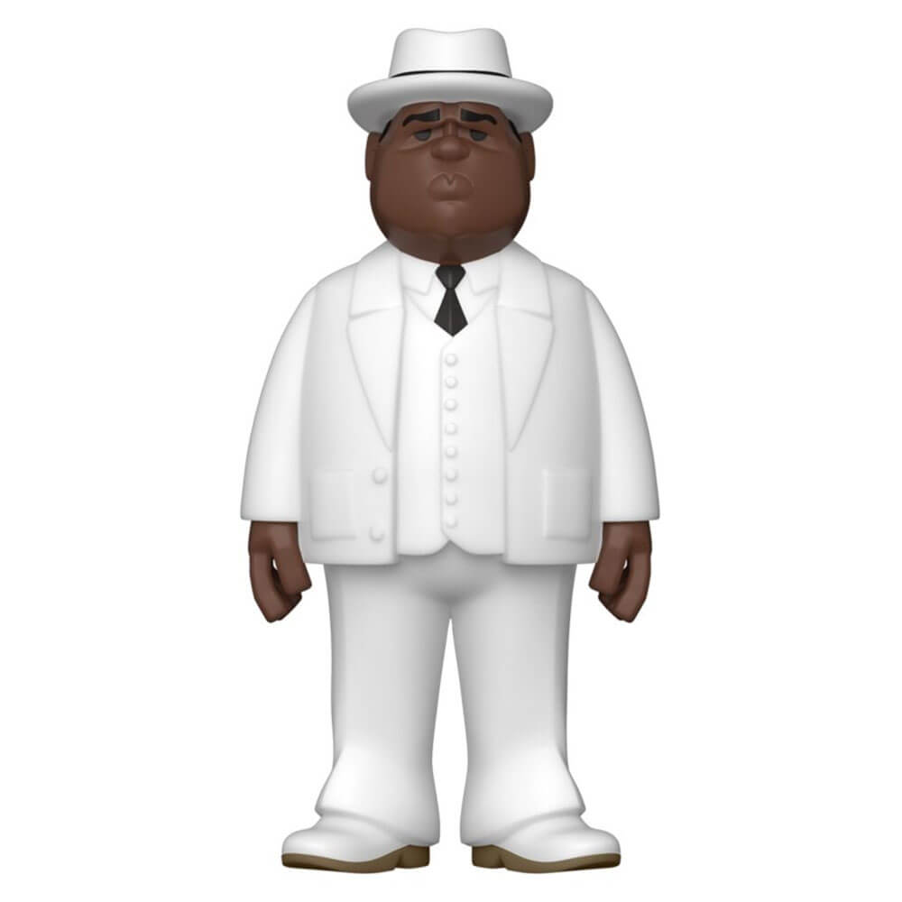 Notorious BIG Biggie White Suit Vinyl Gold