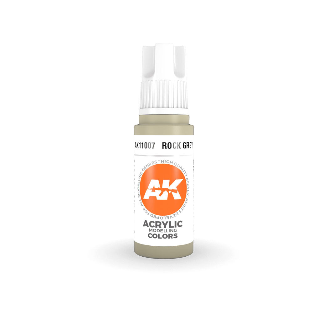 AK Interactive 3Gen Grey Acrylic Paint 17mL