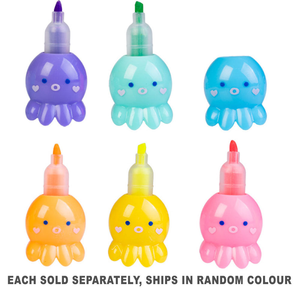 Octopus Stackable Highlighter (1pc Random Style)