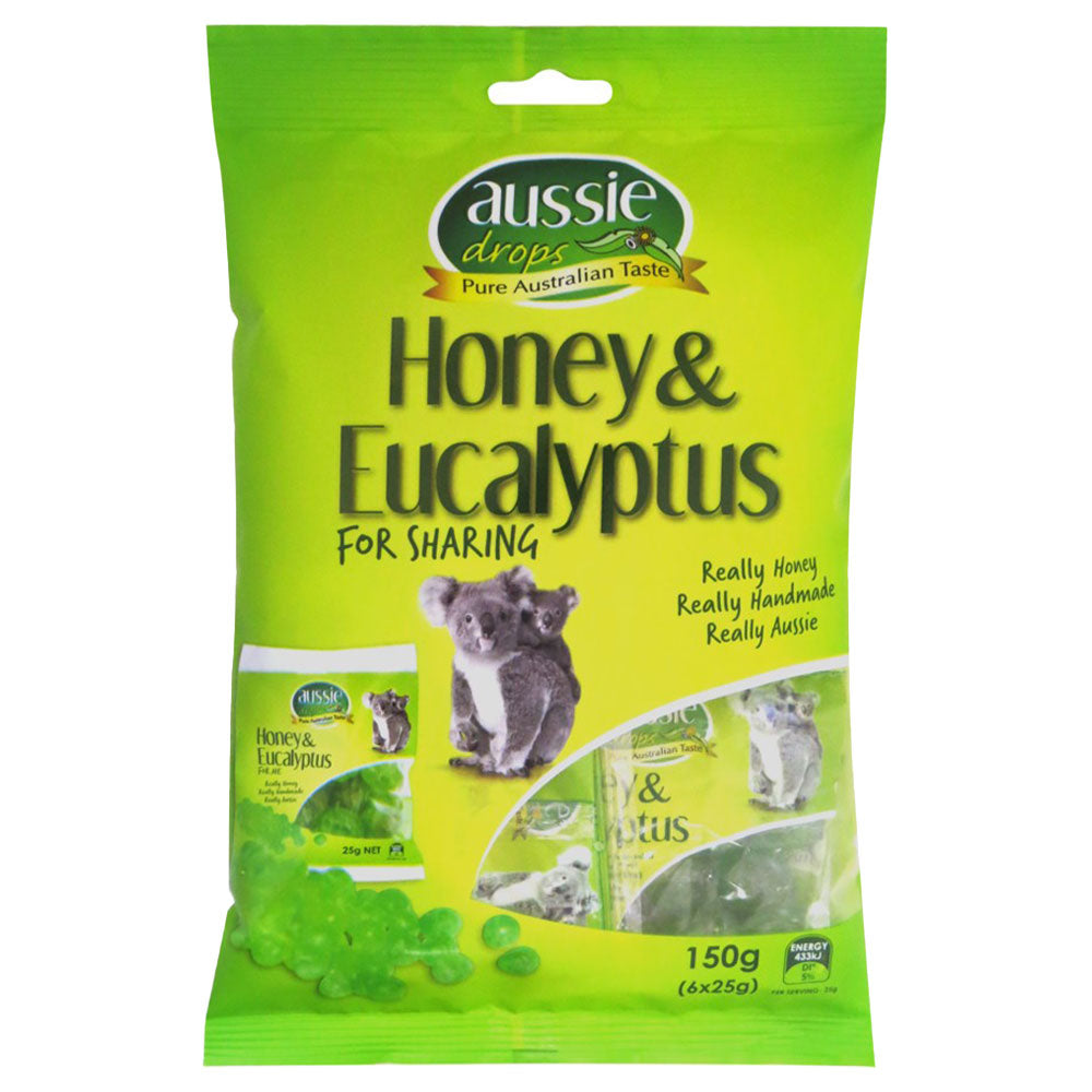 Aussie Drops Eucalyptus and Honey Drops