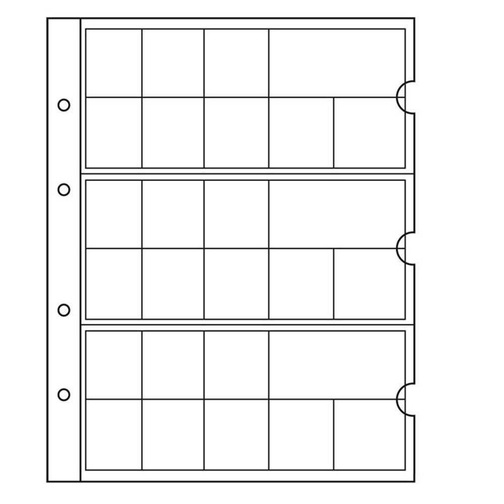 Leuchtturm Numis Coin Sheets 5pk