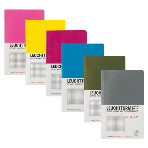 Leuchtturm Pocket Jottbook Squared 60 Pages A6