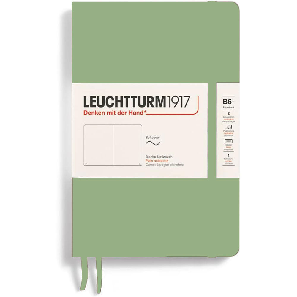 Leuchtturm SC Paperback Plain B6+ Notebook123pg