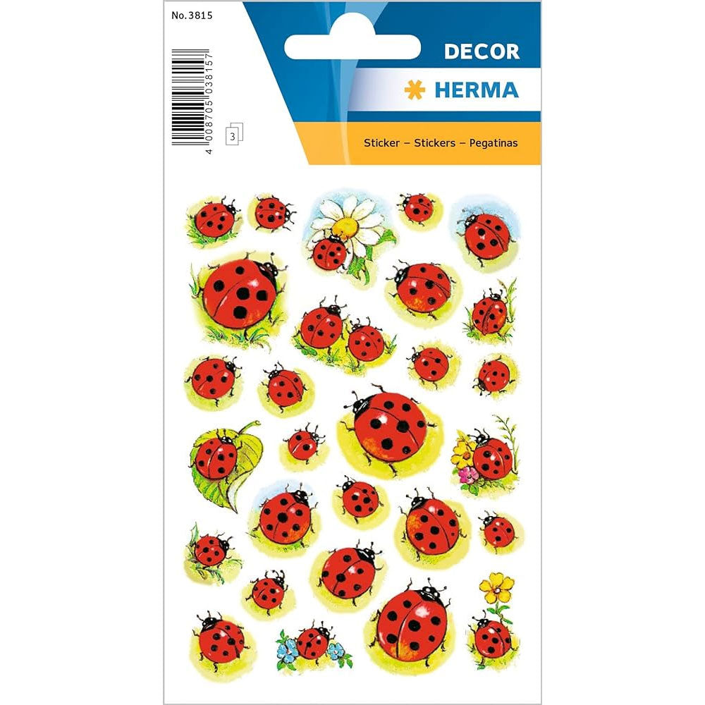 Herma Ladybugs Sticker Decor