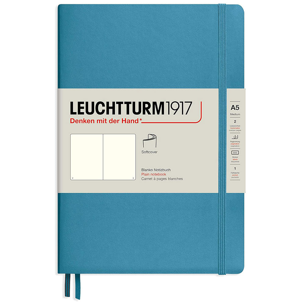 Leuchtturm Softcover Plain Notebook A5