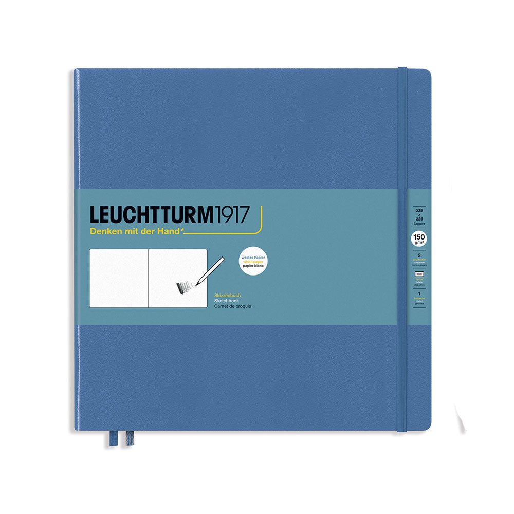 Leuchtturm Hardcover Square Plain Sketchbook 225mm