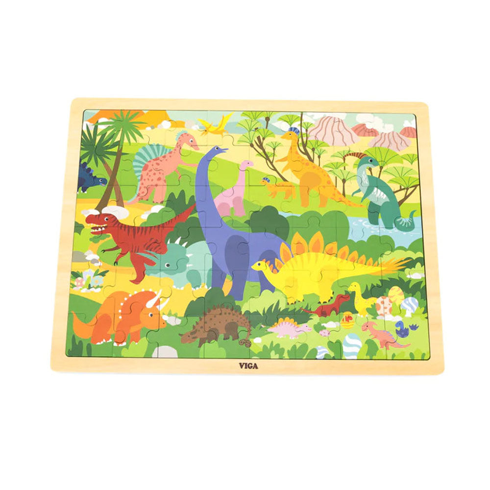 Viga Dino World Jigsaw Puzzle 48pcs