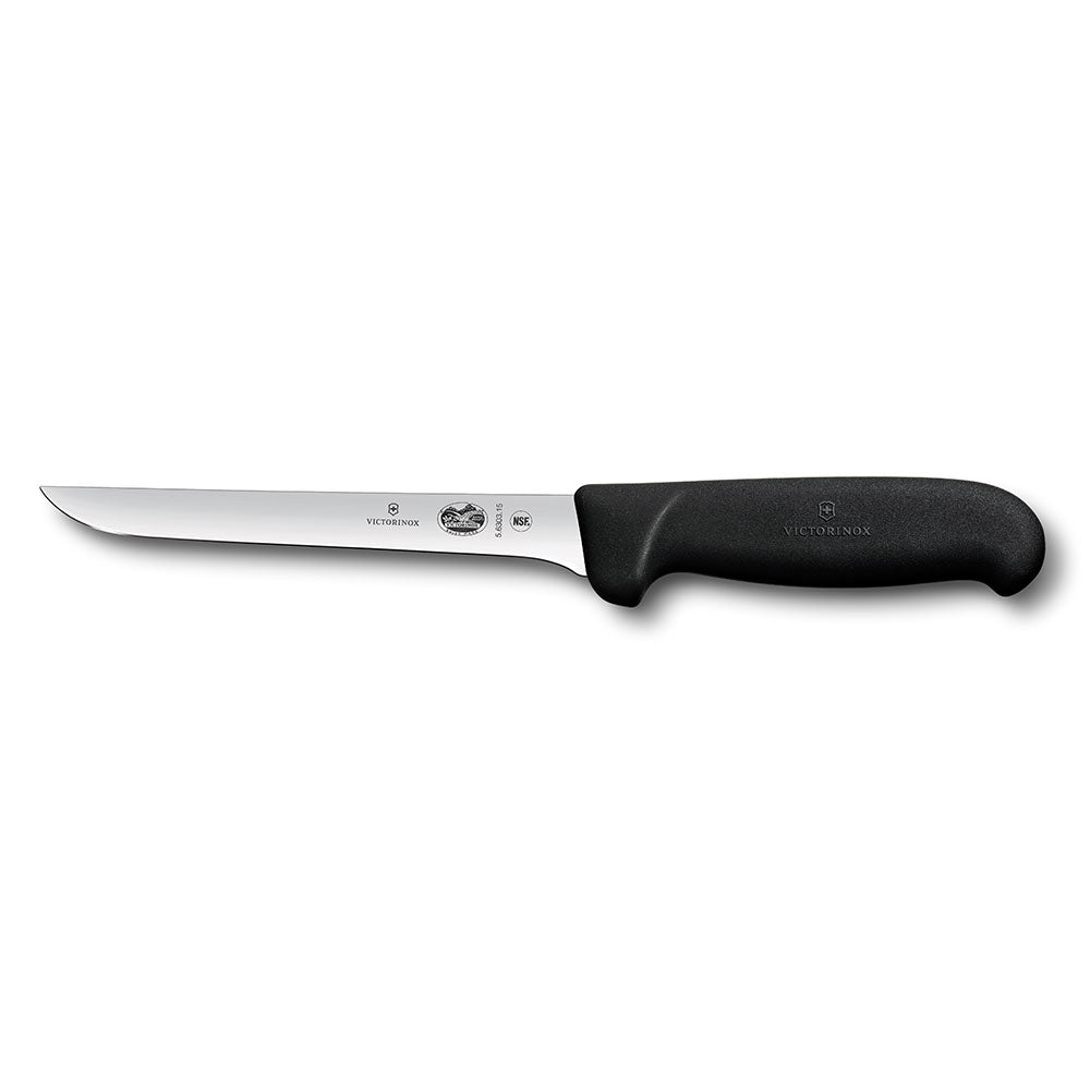 Fibrox Extra Narrow Blade Boning Knife (Black)