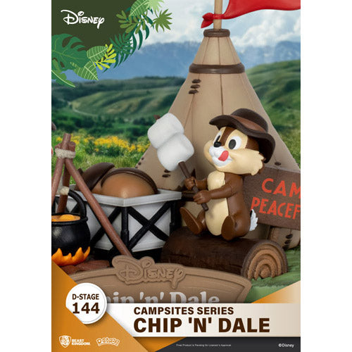 BK D Stage Disney Campsites Series Chip n Dale Figure