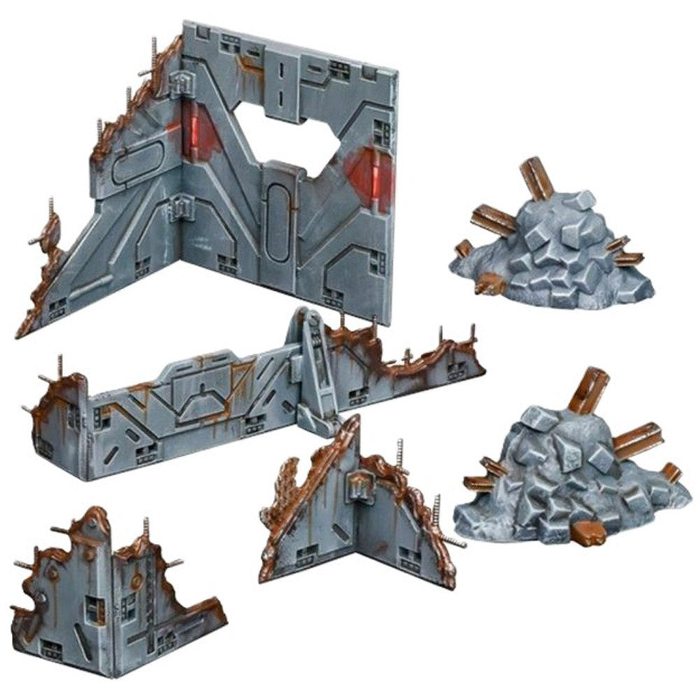 Terraincrate Battlefield Ruins Miniature