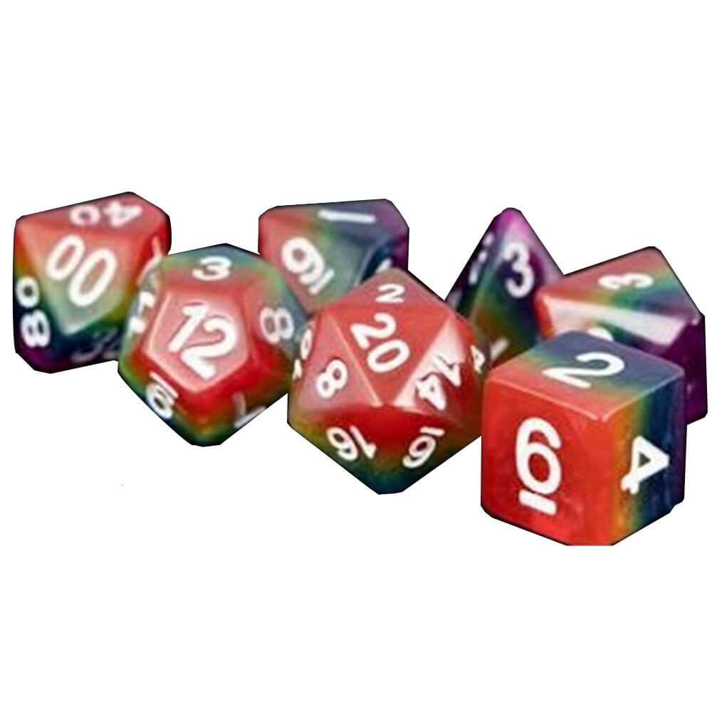 MDG Polyhedral Resin Dice Set