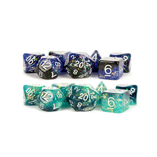 MDG Resin Eternal Polyhedral Dice Set 16mm