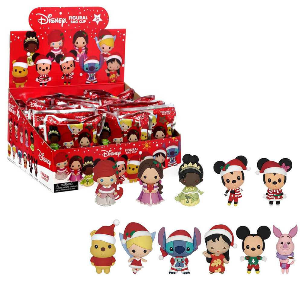 Keyring 3D Blind Bag Disney (24 Pk)