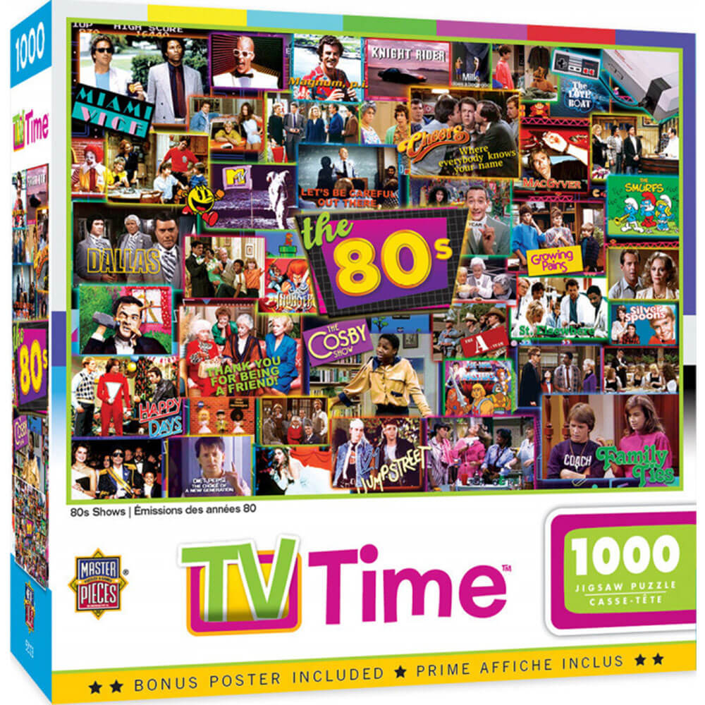 MasterPieces TV Time Shows 1000pc Puzzle