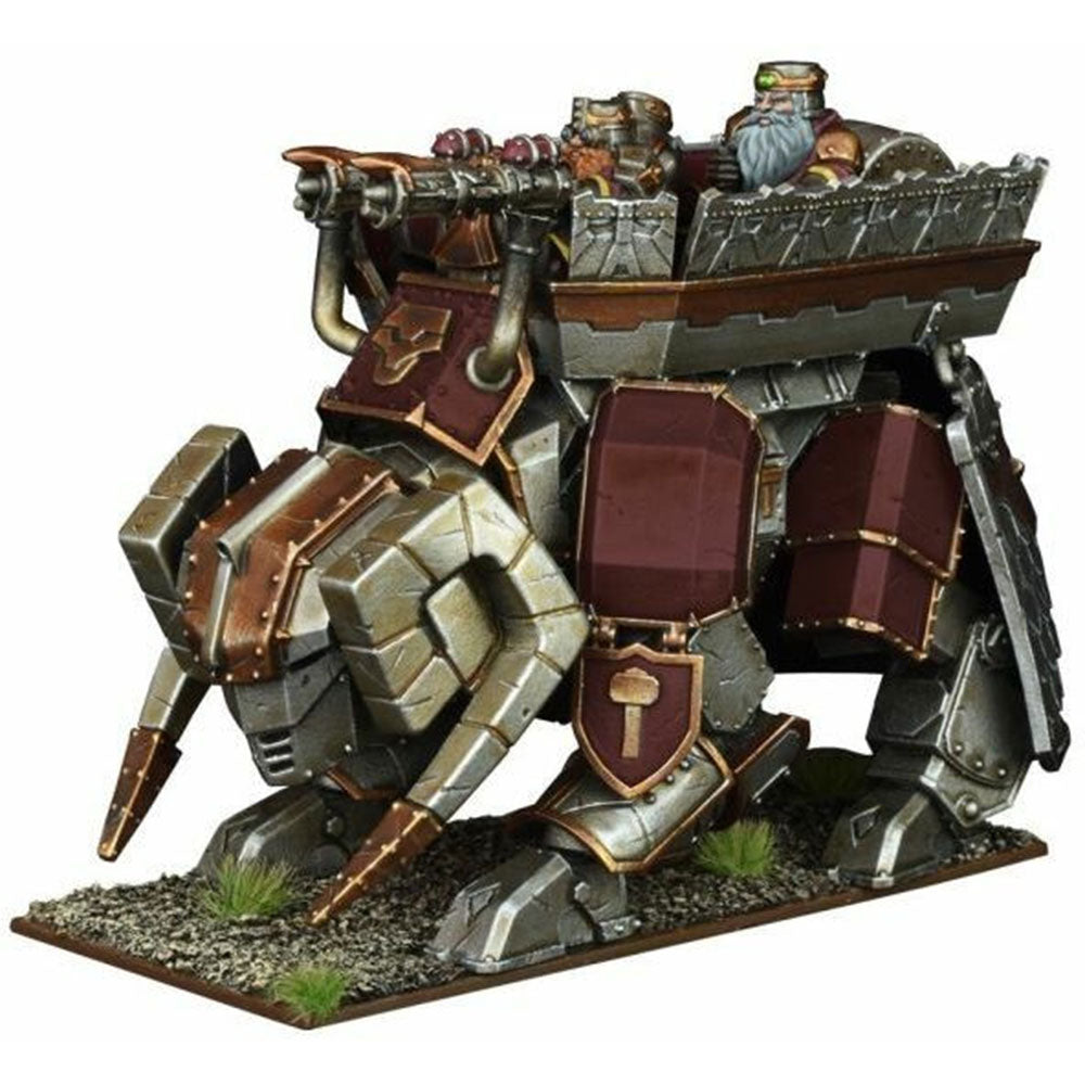 Kings of War Dwarf Steel Behemoth Miniature