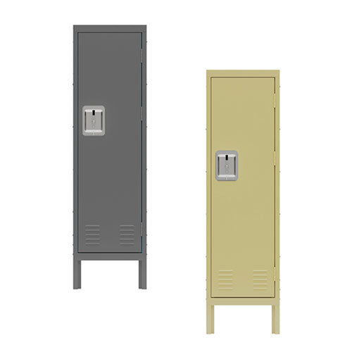 Retro Style Tall Metal Locker