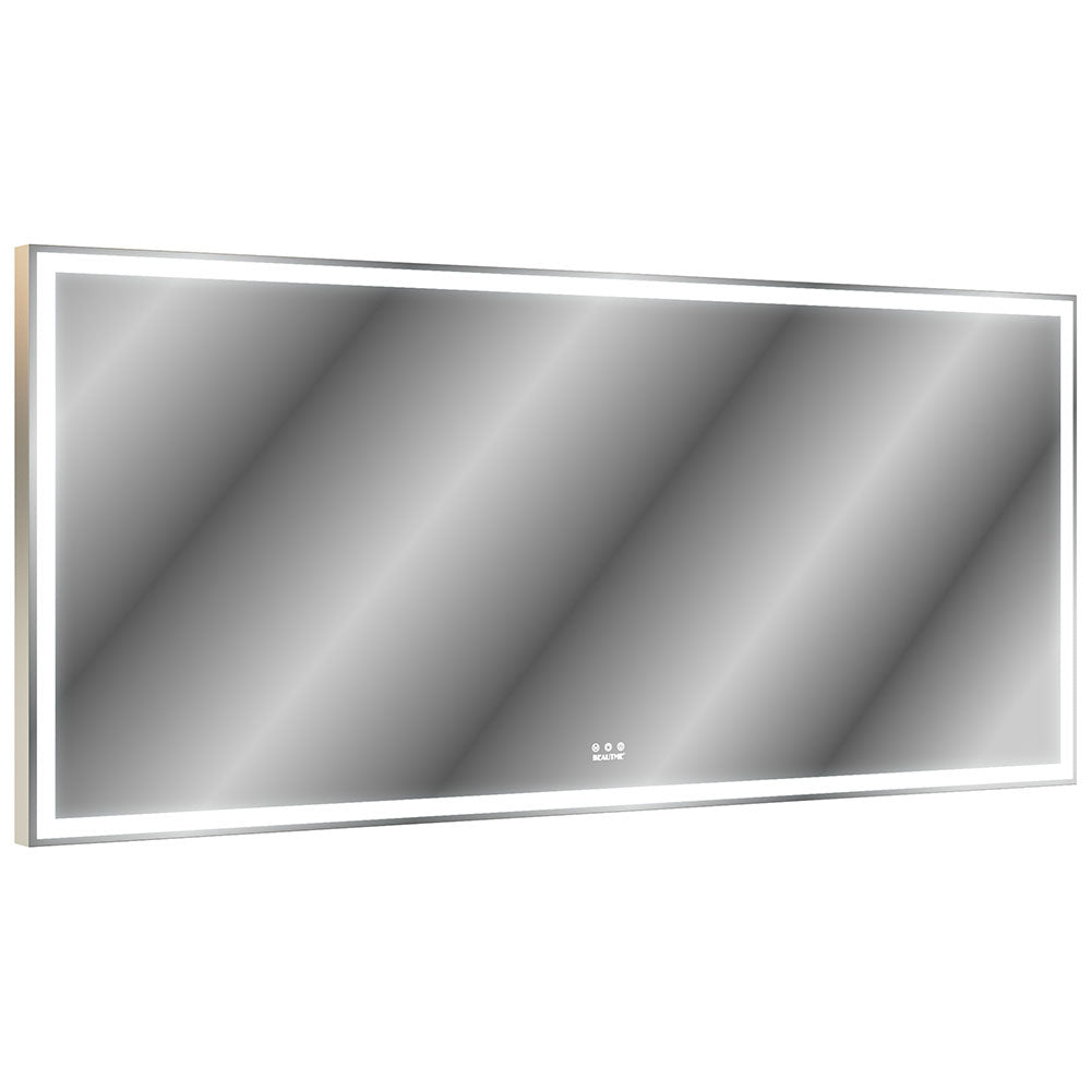 Oversized LED Wall Mirror (72x32")