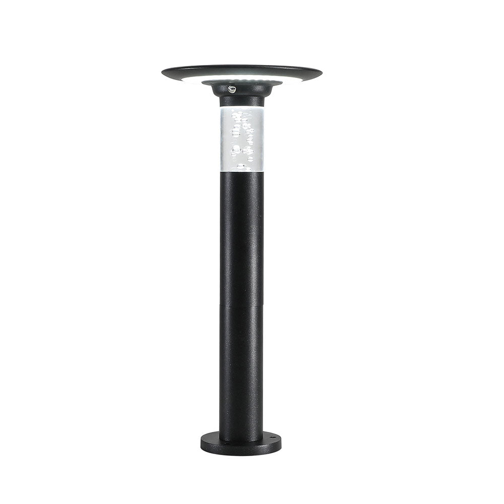 Solar Lawn Light with Dimmable LED (Black)