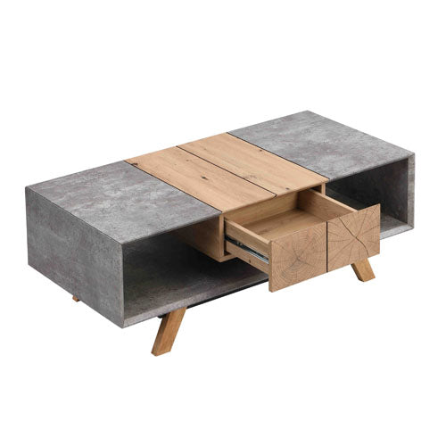 Rectangular Coffee Table with Drawer 43.31''