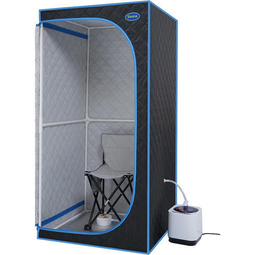 Full Size Portable Steam Sauna Tent with Remote