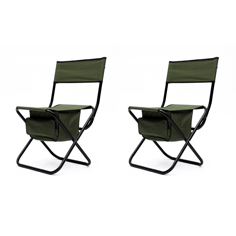 Portable Folding Camping Chair with Storage Bag