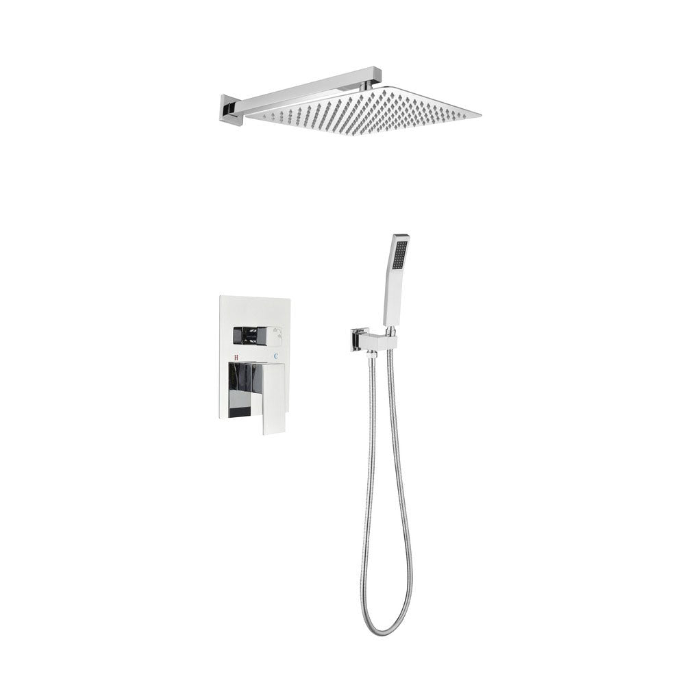 Wall Mounted Rain Shower Head System 12"