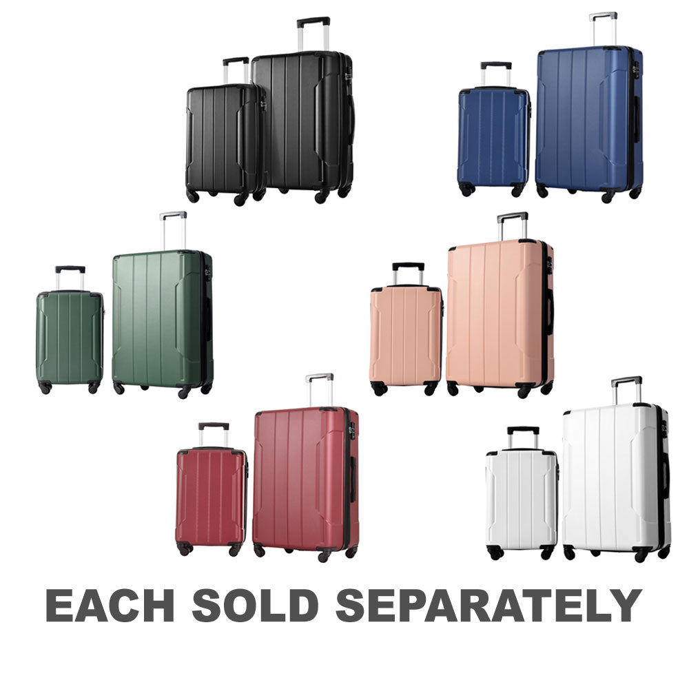 Expandable Suitcase w/ TSA Lock & Spinner Wheels 2pc