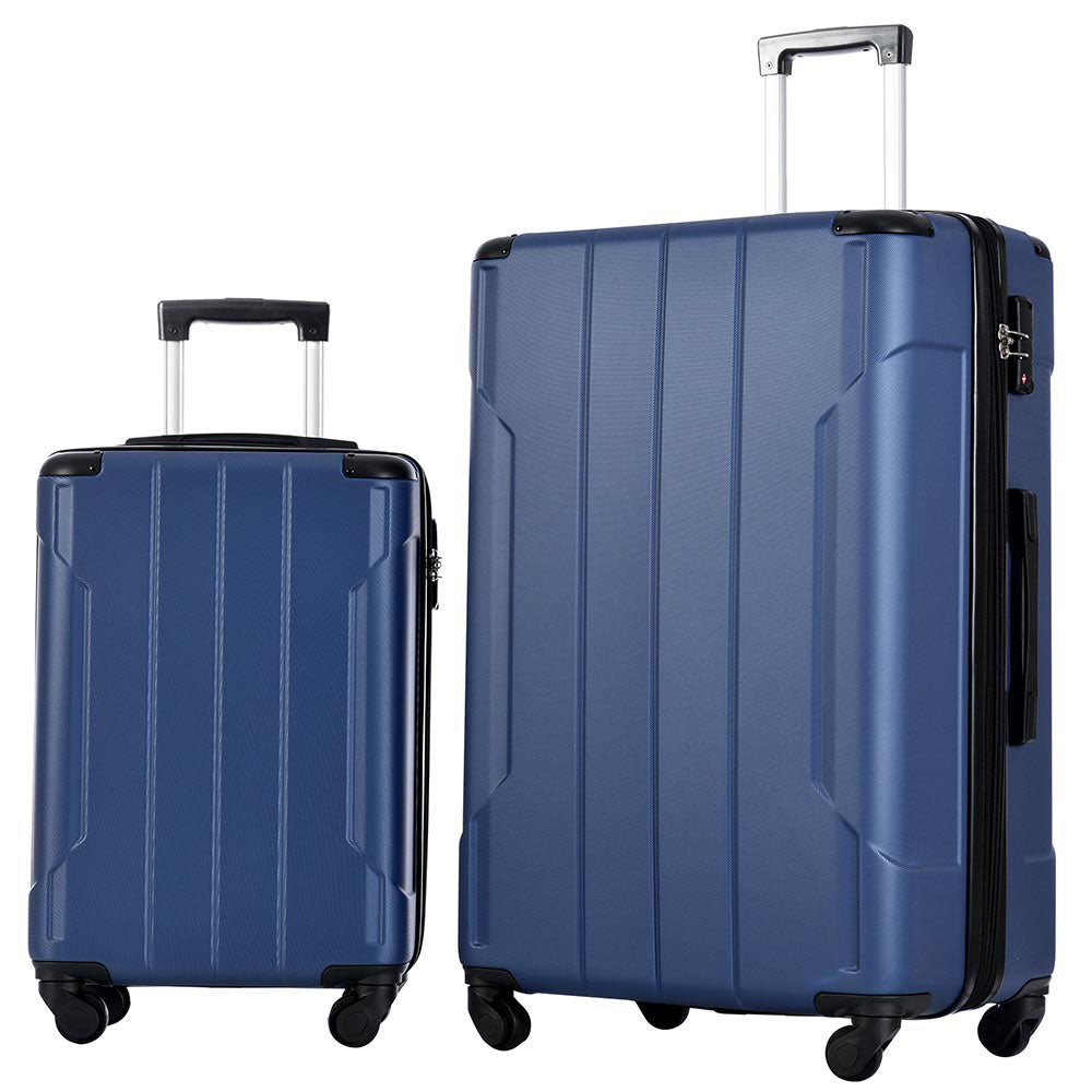 Expandable Suitcase w/ TSA Lock & Spinner Wheels 2pc