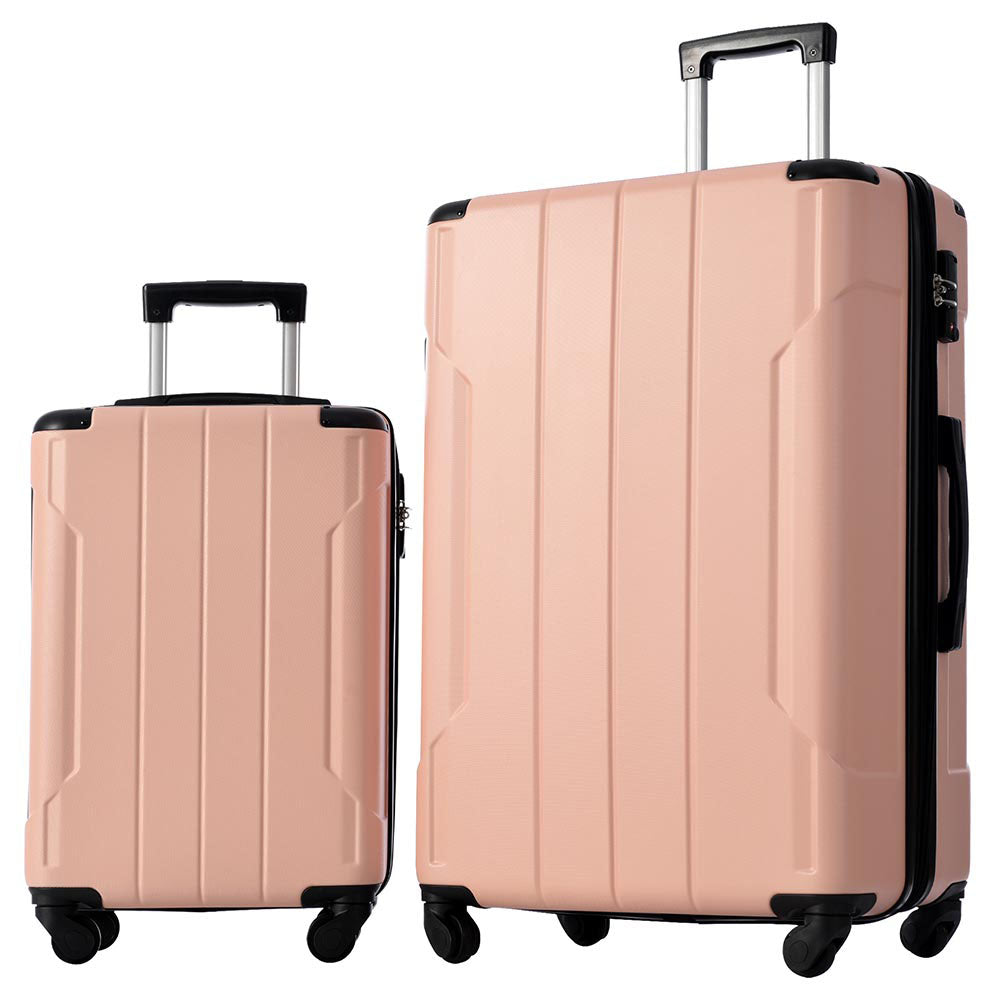 Expandable Suitcase w/ TSA Lock & Spinner Wheels 2pc